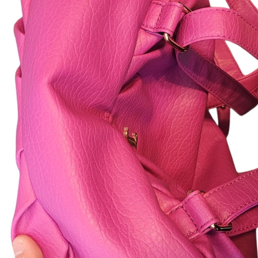 Juicy Couture Magenta Faux Leather Backpack OS - Picture 5 of 7